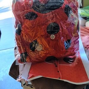 Red and Black Polka Dot Costume